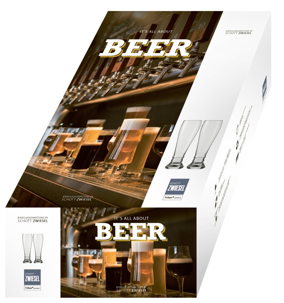 Schott Zwiesel Beer Basic Weizenbier Bavaria 0,5l 4er Set